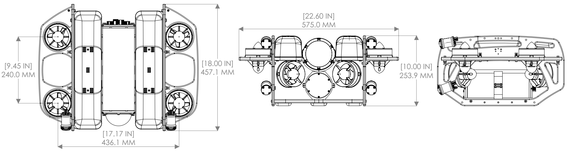 BlueROV2 Heavy Kit - Drawing 1