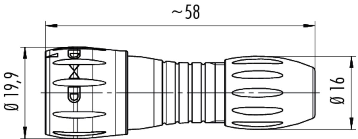 Binder 770 Plug - Drawing 1