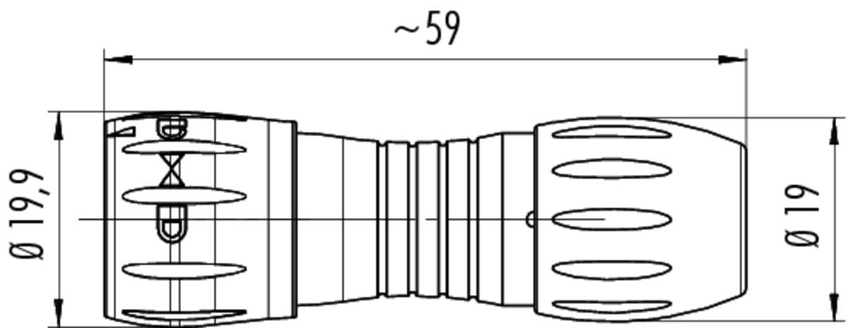 Binder 770 Plug - Drawing 2