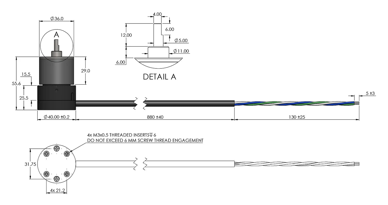 M200 Motor - Drawing 2