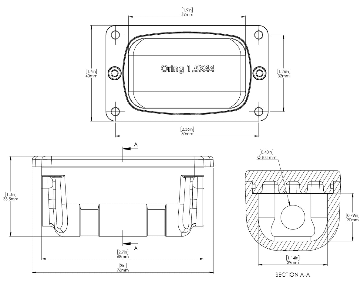 WetLink Cable Splice Kit - Drawing 1