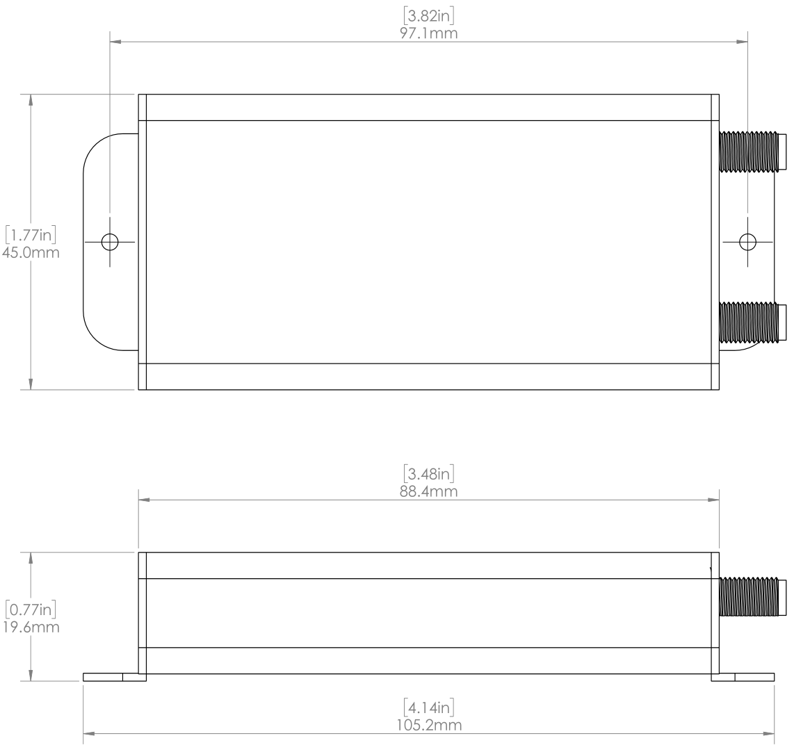 BlueBoat Cellular Modem Kit - Drawing 1