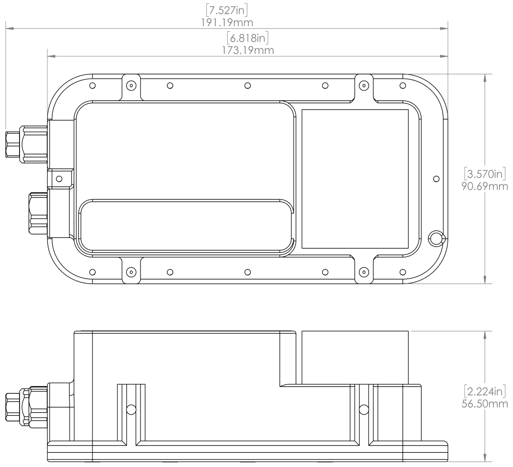 Cerulean Surveyor Multibeam Echosounder - Drawing 1